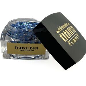 Elektra Glitter Gel FRENCH BLUE Bolt Balm #059 - Face & Body Chunky Glitter Gel